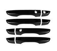 Protection Poignée Porte Voiture Pour Civic 10th 2016-2019 Car Decor Couvre-poignées Porte 4PCS Avec Poignées Extérieures Sans Clé(Noir)