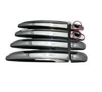 Protection Poignée Porte Voiture Pour, L-acetti, O-ptra, D-aewoo, N-ubira, Suzuki, V-iva Couvercle De Poignée De Porte Extérieure Chromé,(2)