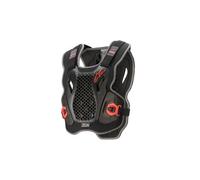 Alpinestars Bionic Action Veste protectrice, noir-rouge, taille XL 2XL