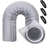 Protection Portable Pour Tuyau De Climatisation, Couvercle De Tuyau De Climatisation Portable, Chlorure De Polyvinyle, Housse Tuyau-Climatiseur Mobile, Diamètre 13 Cm Et 15 Cm
