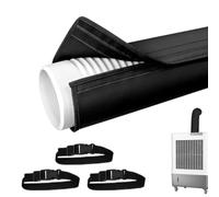 Protection Portable Pour Tuyau De Climatisation Housse Isolation Tuyau Climatiseur Mobile 5-5,9 Pouces, Isolation Pour Tuyaux De Climatiseur Pour Usage Intérieur Et Extérieur