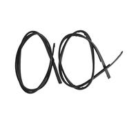 Protection Portiere Bande Caoutchouc Pour Toit 2 Pièces Moulage Goutte À Finition Latérale Pour Toyota Pour Yaris Hatchback 2007 - 2011 7555152130 Joint Etancheite Pare Brise