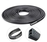 Protection Portiere Voiture, 10M Protections Bord Portière De Voiture, U Forme Portière de Voiture Joint en Caoutchouc Protecteur, Pas Besoin de Coller, Convient à la Plupart des Voitures (10M)