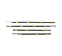 Protection Portiere Voiture Joint D'étanchéité De Porte 4 Pièces 72450 - SCA - E01 Pour CRV 2002-2006 Joint De Vitre Avant Et Arrière Joints Vitres Voiture