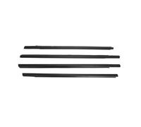 Protection Portiere Voiture Joint d'étanchéité en caoutchouc pour vitre extérieure pour Citroen pour Elysee 2014-2016 Joints Vitres Voiture(Noir)