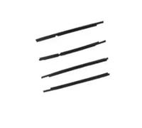 Protection Portiere Voiture Joint D'étanchéité Noir Pour Vitres Extérieures 4 Pièces Pour VW Pour Golf 6 2008-2013 Pour MK6 GTI R GTD 5 Portes Uniquement 7pw 5k4 837 478 Joints Vitres Voiture