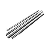 Protection Portiere Voiture Joints D'étanchéité Pour Portières De Voiture Pour Citroen Pour Elysee 2014-2016, Autocollants, En Caoutchouc, Étanches, Anti-bruit Joints Vitres Voiture(Chrome)