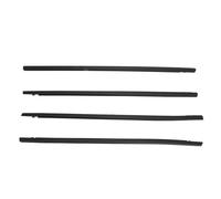 Protection Portiere Voiture Joints D'étanchéité Pour Vitres De Voiture Pour Civic 2006-2019 Garnitures Décoratives En Caoutchouc, Accessoires Automobiles Joints Vitres Voiture(2016-2021)