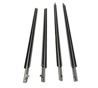 Protection Portiere Voiture Lot De 4 Bandes D'étanchéité Pour Vitres Latérales De Voiture Pour Toyota Pour Estima Pour Previa 2.4/3.5 ACR50 GSR50 Joints Vitres Voiture