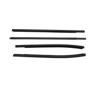 Protection Portiere Voiture Lot De 4 Joints D'étanchéité En Caoutchouc Noir Pour Vitres De Voiture Pour Ford Pour Ranger 2012-2020 4 Portes Joints Vitres Voiture