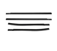 Protection Portiere Voiture Lot De 4 Joints D'étanchéité En Caoutchouc Pour Vitres Extérieures Pour Ford Pour Ranger Pour Everest 2013-2022 4 Portes Joints Vitres Voiture
