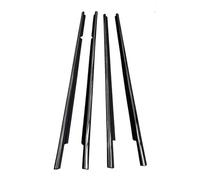 Protection Portiere Voiture Lot De 4 Moulures De Protection Pour Vitres De Voiture Pour Toyota Pour Land Pour Cruiser LC100 1998-2007 Joints Vitres Voiture(Chrome)