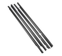 Protection Portiere Voiture Lot De 4 Vitres Extérieures En Caoutchouc Pour Mitsubishi Pour Lancer CY CX Pour Fortis Pour Evo 5727A005 5727A006 5757A017 En Caoutchouc Stratifié Joints Vitres Voiture