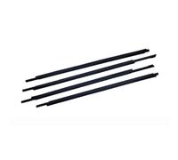 Protection Portiere Voiture Pour Civic 2009-2016 NH70 72450-TR0-A01 Voiture Caoutchouc Coupe-froid Fenêtre En Verre Moulage Garniture D'étanchéité Ceinture 4 Pièces Noir Joint Coffre