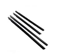 Protection Portiere Voiture Pour Nissan Pour Livina 2006-2011 4 Pièces Fenêtre Extérieure En Caoutchouc Bande D'étanchéité Porte Ceinture Garniture Moulage Joint Coffre