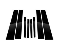 Protection Portiere Voiture Pour Peugeot 2008 2014 2015 2016 2017 2018 2019 8 Pièces Noir Brillant Montants De Pilier Garniture De Fenêtre Couverture BC Colonne Autocollant