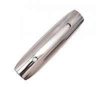 one by Camamoto cod 77017500A Protection thermique de silencieux de défense look carbone/chromé compatible avec yamaha t-max 500-530cc dal 2001 al 2007 i distance entre les trous 255 mm., Taglia unica