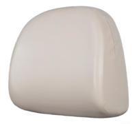 Protection pour appuie-tête de voiture avec design extensible et intérieur doux pour maintenir l'état d'origine du siège (beige avant)