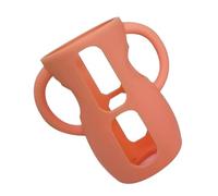 Protection pour bouteille en verre : protecteur de bouteille en silicone pour avec poignées doubles, support de coussin anti-chute, accessoire de réduction des chocs, design élastique avec