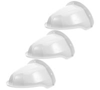 Protection pour Caméra de Sécurité Extérieure 3 Pièces | Pare-soleil Anti-uv, Forme Profilée Résistante à Corrosion, pour Dôme Ptz et Caméras Bullet