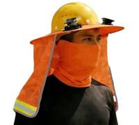 Protection pour Casque de sécurité, Protection et Ventilation - Ventilateur de Casque de sécurité à énergie - Système de Circulation d'air pour Le verdissement, l'agriculture,