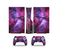 Protection de peau - INF - Skin Stick - PS5 Slim - Violet - Design de dessin animé