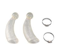 Protection Pour Corne De Bétail, Couvre - Corne En Gel De Silice Résistant à La Chaleur, Souple Et Confortable, Paire Gauche Et Droite - Protection Efficace Contre Les Blessures,