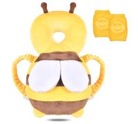 Protection pour la tête de bébé, protection de la tête pour bébé, doux respirant coussins de protection pour la tête de bébé, avec genouillères, pour les enfants qui apprennent à ramper et à marcher