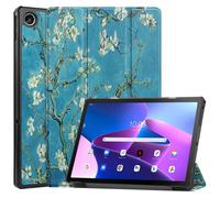 Lobwerk Étui de protection pour Lenovo M10 Plus 3rd Gen 2022 10,6" Slim Case avec fonction support et fonction veille/réveil automatique