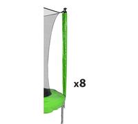 Protection Pour Perches De Trampolines Toutes Tailles Pack De 8 Chaussettes Universelles - Vert
