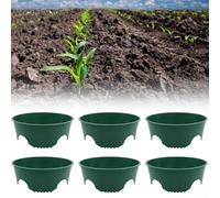 Protection pour plantes d'extérieur conçue pour couvrir le sol à long terme afin de réduire l'évaporation et de décourager la colonisation des parasites (1 pièce)