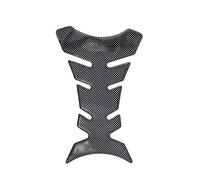 Protection pour réservoir Moto 3D Noir Moto Réservoir Autocollant En Caoutchouc De Carburant Protecteur Stickers Autocollants Pour Honda