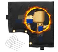 Protection pour Robinet Exterieur, SilverChry Protection Robinet Extérieur Contre le Gel, Protection Hiver Robinet, les Vannes, les Compteurs d'eau, les Régulateurs, les Compteurs d'eau Froide