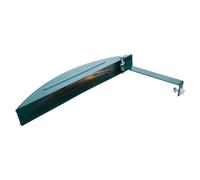 Protection pour Scie sur Banc Verte avec Tige, Anti-poussière Bois | Fer 36x6,6x4,6cm, Sécurité Renforcée, Collecte des Copeaux, Ateliers Fermés
