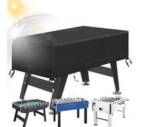 Protection pour table de baby-foot d'extérieur - 1 unité | Housse de football boucle coupe-vent meubles anti-poussière professionnel haute résistance robuste Durable élément d'engrenage Section Divisi