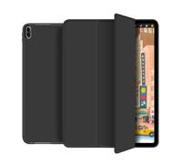 Protection pour tablette iOS 10,2 pouces, coque arrière souple en silicone avec support pliable, cadre arrière en TPU absorbant les chocs, inodore.