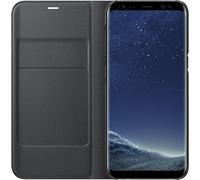 Protection pour téléphone mobile Samsung LED view cover (noir) - Samsung Galaxy S8