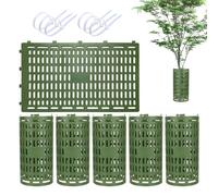 Protection pour tronc d'arbre, protection pour tronc d'arbre, cage à | Protection de jardin, protège les semis contre les cerfs, lapins, chats, rongeurs, tondeuses