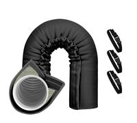 Protection Pour Tuyau Climatiseur, Gaine D'Isolation Pour Tuyau De Climatisation, Tuyau Isolée Pour Climatiseurs Portable Couvercle Pour 5 Pouces/5,9 Pouces D'évacuation D'air C-limatiseur Mobile