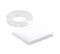 Protection Pour Vitre Cassée,Film de Réparation Prédécoupé - 80 X 120 Cm Transparent Imperméable Protection Pour Vitre Auto Brisée Avec Ruban Double Face | Pour Voiture Camion SUV Et Véhicule