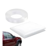 Protection pour Vitre de Voiture Brisée - Film de Réparation Pré-découpé | 80 X 120 Cm Transparent Imperméable Protection Pour Vitre Auto Brisée Avec Ruban Double Face - Pour Voiture Camion SUV Et Véh
