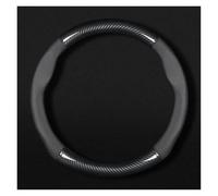 Protection pour Volant pour Skoda ENYAQ IV 2020 Sportline 80 2021 pour Coupé VRS 2022 2023 Housse De Volant(Round Shape-Black)