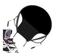 Protection Poussette Contre Le Soleil,Anti-Poussière Et Anti-Insectes Pare-Soleil Bébé - Abri Portable Pour Plage Voyage Course À Pied Sieste