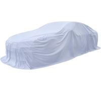 Protection Premium Coupé Couverture de voiture Bâche de voiture respirante Bâche de protection Semi-garage Garage de voiture Intérieur & extérieur Accessoires Cover Blanc 380-405 cm