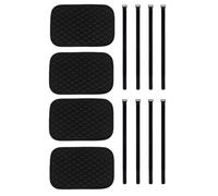 Protection rembourrée pour escalier - Quatre poignées de blindage universelles et confortables, attelle en mezzanine | pour , personnes âgées, remorque, appartement, auberge, marche verticale