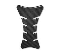 4R Quattroerre.it Protection Réservoir Adhésive 3D pour Motos Sport, Fibre de Carbone, 20 x 13 cm