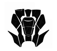 Protection réservoir Carburant Sticker Autocollant De Protection De Réservoir De Moto, Décalcomanies Givrées, Accessoires De Poignée De Genou pour Essence Et Carburant pour PCX160 PCX 160 2020-22