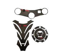 protection réservoir carburant Sticker Pour CBR600RR CBR 600 RR 2003 2004 Protection De Réservoir Couvercle De Bouchon D'essence Triple Pince Yoke Autocollant Protecteur Moto Garde Autocollant