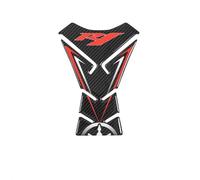 Protection Reservoir Moto Autocollant De Protection Pour Réservoir D'essence Moto Pour YAMAHA YZF-R1 YZF1000 YZFR1 YZF R1 1000 - Motif Arêtes Poisson Protége-Réservoirs(Noir 2)