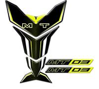 Protection Reservoir Moto Autocollant De Protection Pour Réservoir D'essence Pour Yamaha MT03 MT-03 MT 03 Protége-Réservoirs(Or)